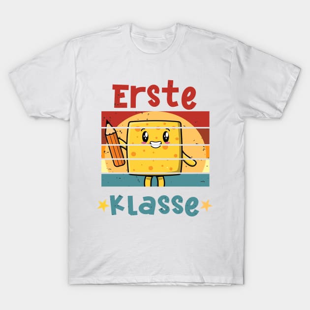 1. Klasse Kawaii Erste Klasse Schulbeginn T shirt T-Shirt by chilla09